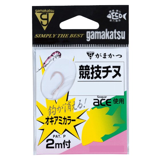 樂天商城 - がまかつ　競技チヌ　オキアミカラー　糸付（輪巻2m）（5袋）