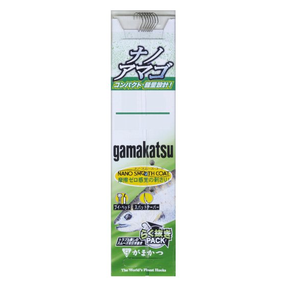 樂天商城 - がまかつ　ナノアマゴ 糸付　（10袋）