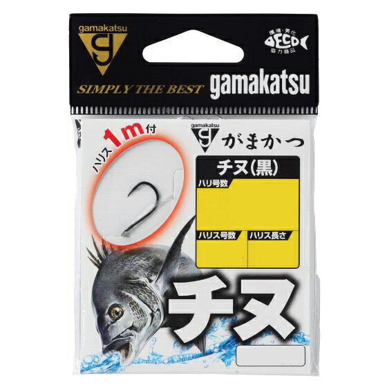 樂天商城 - がまかつ　チヌ　黒　糸付1m（輪巻）（10袋）