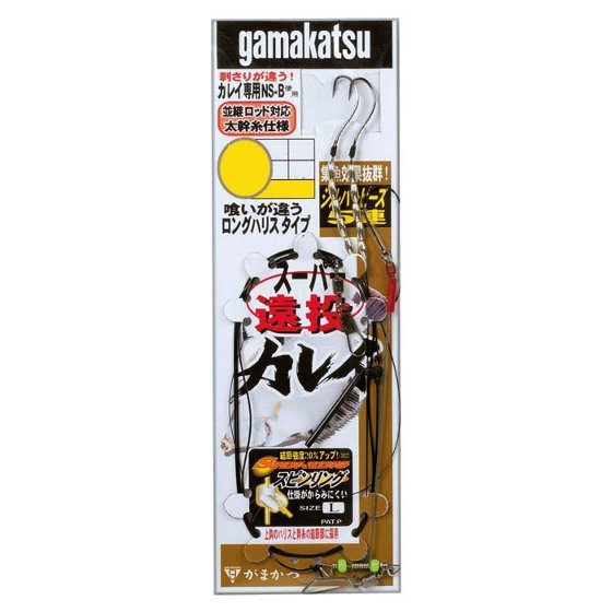 樂天商城 - がまかつ　スーパー遠投カレイ仕掛　（5袋）