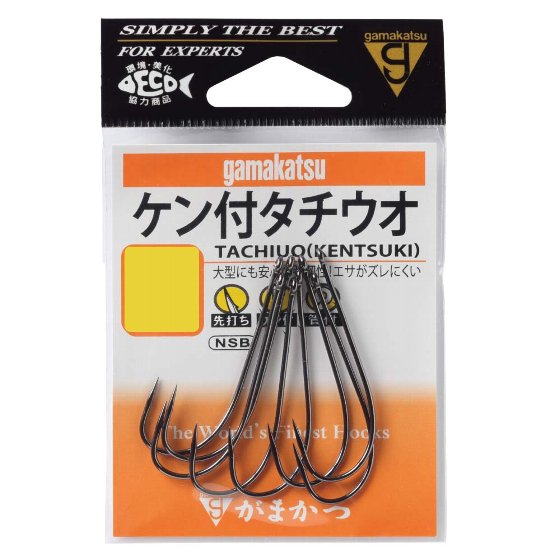 樂天商城 - がまかつ　ケン付タチウオ　NSB　2/0号　（10袋）