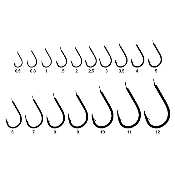 がまかつ　チヌ　金　ヒネリ　（10袋）