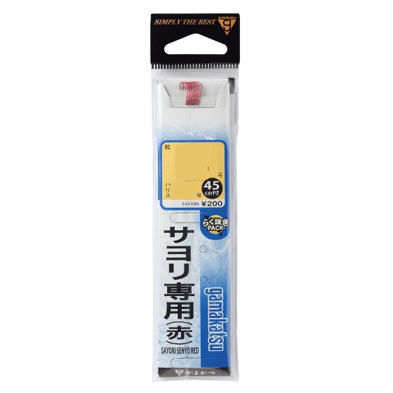 樂天商城 - がまかつ　サヨリ専用　糸付　赤　（10袋）