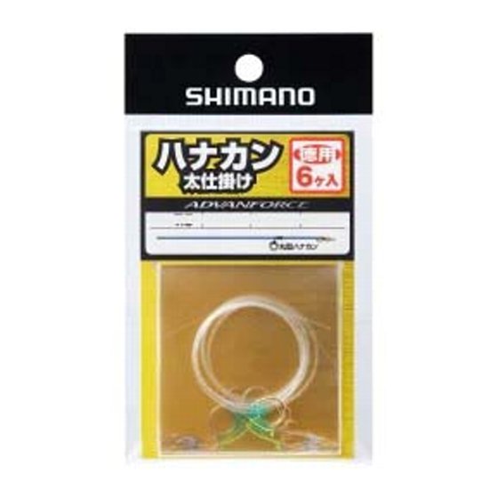 樂天商城 - 【20周年記念 特別価格】シマノ　ハナカン太仕掛け7.5号 (徳用6ケ入)　中ハリス