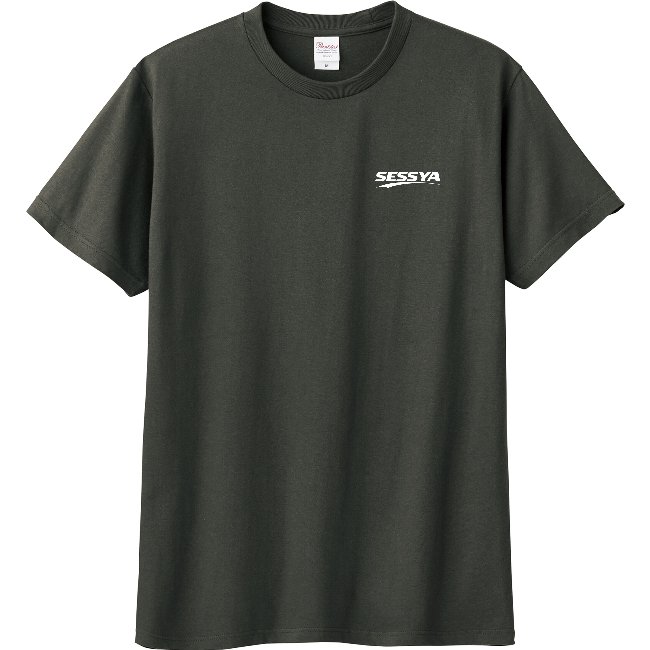 樂天商城 - Newロゴデザイン SESSYA 半袖Tシャツ（綿100％）チャコール