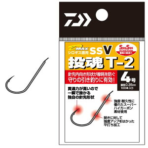 ダイワ　D-MAX シロギス 徳用 SSV 投魂 T-2　100本入 7号