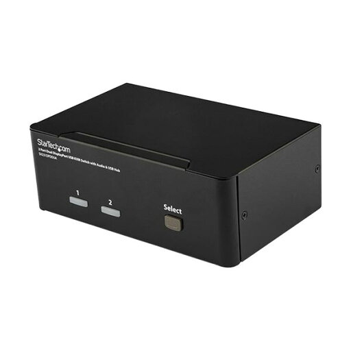 StarTech.com 2ポートデュアルDisplayPort対応 KVMスイッチ SV231DPDDUA 1台 StarTech.com 2ポートデュアルDisplayPort対応 KVMスイッチ SV231DPDDUA 1台