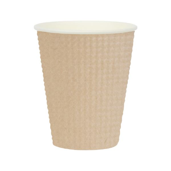 サンナップ エンボスカップ未晒し340mL 25個 （×5セット） 【お徳用 まとめ買い お買い得 業務用 割引 セット販売】 キッチン用品・食器・調理器具 日用雑貨・キッチン用品 キッチン 台所用品