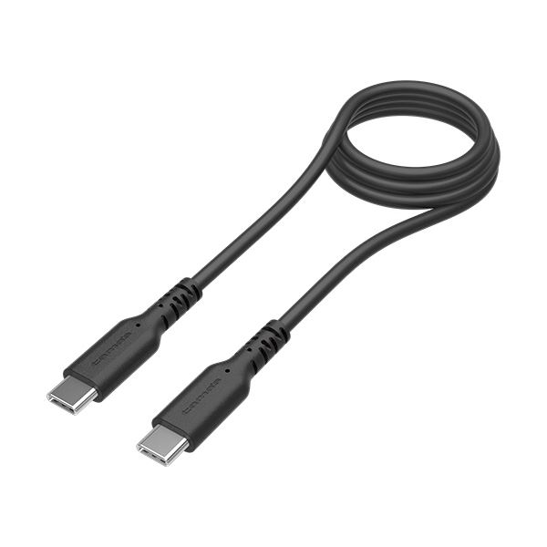 多摩電子工業USB2.0 Type-C / Type-Cソフトケーブル 過熱防止 ブラック 1.0m TH279CC10K 1本 【×3セット】 【お徳用 まとめ買い お買い得 業務用 割引 セット販売】