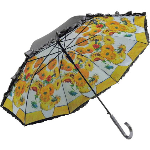 ユーパワー 名画 フリルジャンプ傘 晴雨兼用 ゴッホ「ひまわり」 ( 掃除用品 文房具・事務用品 生活雑貨 オフィス用品 日用品雑貨 日用消耗品 文房具 お掃除 ) ユーパワー 名画 フリルジャンプ傘 晴雨兼用 ゴッホ「ひまわり」 ( 掃除用品 文房具・事務用品 生活雑貨 オフィス用品 日用品雑貨 日用消耗品 文房具 お掃除 )