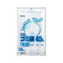 【まとめ買い セット販売】 シモジマ LDポリ#035厚口45L 透明 10枚 006604880 【×5セット】(3)