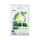 【まとめ買い セット販売】 シモジマ LDポリ#035厚口45L半透明 10枚 006604881 【×5セット】