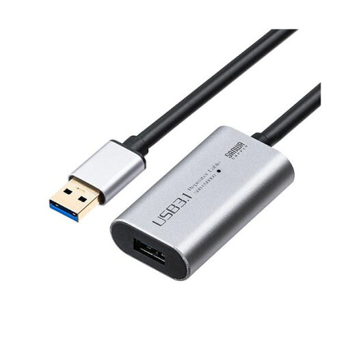 サンワダイレクトUSB延長ケーブル (USB 3.21・アクティブタイプ・ACアダプタ付属・バス / セルフパワー) 10m 500-USB0681本 サンワダイレクトUSB延長ケーブル (USB 3.21・アクティブタイプ・ACアダプタ付属・バス / セルフパワー) 10m 500-USB0681本