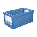 国盛化学【プラス 事務用品 PLUS 文具 オフィス用品 文具】 チック折畳みコンテナ パタコン N-150 ブルー 50200-N150-B 1個 日用品雑貨・文房具・手芸 文房具・事務用品 文具 オフィス用品 文房具 事務用品 コンテナ