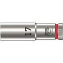WERA ヴェラ 差込角1/2DR ZYKLOP ディープソケット サイズ17mm 全長83mm 004557 工具 ツール DIY 作業工具 道具