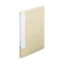 リヒトラブ CUBE FIZZ書き込めるクリヤーブック A4タテ 20ポケット ベージュ N-6005-16 1冊 【×3セット】 【お徳用 まとめ買い お買い得 業務用 割引 セット販売】 文房具・事務用品 文具 オフィス用品 文房具 事務用品 ファイル・バインダー ファイル
