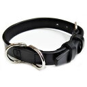 オイルレザーカラー #21 ブラック 【 リード ハーネス ペットフード ・ ペット用品 犬 犬用品 PET 犬 グッズ DOG 】