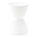スツール オットマン 約直径29.5×高さ44cm ホワイト 完成品 リビング ダイニング インテリア家具 【椅子 チェアー 業務用 PC オフィス オフィスチェアー チェア 会議室 PCチェアー】(3)