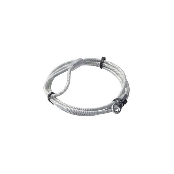 【5セット まとめ買い 】 ELECOM エレコム ワイヤー(3.8mm×1m) ESL-W1038X5 【 セット販売 まとめ買い ..