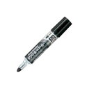 【2セット まとめ買い】 ぺんてる ホワイトボードマーカー ノックル 【太字丸芯 / 黒 10本入り】 直液タイプ EMWL5W-A10 【お徳用 まとめ買い ...
