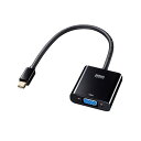サンワサプライ Mini DisplayPort-VGA変換アダプタ AD-MDPV02 AV デジタル デジタル家電 PC PC周辺機器 PCアクセサリー PCサプライ・消耗品 家電 パソコン・周辺機器(2)