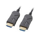サンワサプライ 8K/60Hz 4K/120Hz対応光ファイバHDMIケーブル 20m KM-HD20-UFB20LP(2)