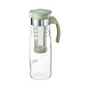HARIO かご網付き 水出し茶ポット スモーキーグリーン HCC-12-SG キッチン用品・食器・調理器具 日用雑貨・キッチン用品 急須・ポット・鉄瓶(3)