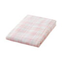 林 ソーダチェック バスタオル ピンクBC449152 1枚 【×3セット】 【お徳用 まとめ買い お買い得 業務用 割引 セット販売】 リネン タオル バスタオル