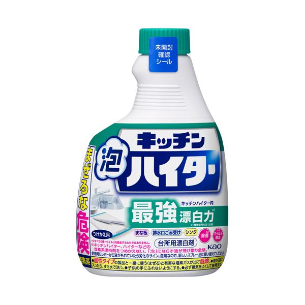 花王 キッチン泡ハイター つけかえ用 400mL 1本 【×5セット】 【お徳用 まとめ買い お買い得 業務用 割..