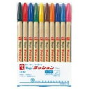 【5セット お徳用セット】 寺西化学工業 水性サインペン / ラッションペン 【細字 / 10色セット】 M300C-10 【お徳用 まとめ買い お買い得 業務...