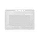 【ライオン事務器 lion 事務 事務用文具】 名札用ホルダー ヨコ型 ハードタイプ (IDカード2枚用) N216H-2P 1パック (2枚) 【×3セット】...
