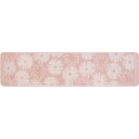【2個セット お徳用セット】 ルックス キッチンマット シュクレ 約45×180cm ピンク 【お徳用 まとめ買い お買い得 業務用 割引 セット販売】 キッチン用品・食器・調理器具 日用雑貨・キッチン用品 キッチン 食器 キッチンマット