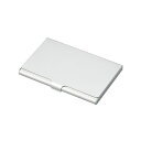 【まとめ買い セット販売】 レイメイ藤井 アルミカードケース(25枚収納)シルバー CHA1056S 【×3セット】
