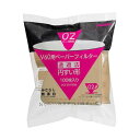 ハリオグラスV60用ペーパーフィルターみさらし02 1~4杯用 VCF-02-100M 1パック (100枚) 【×5セット】 【お徳用 まとめ買い お買い得 業務用 割引 セット販売】 キッチン用品・食器・調理器具 日用雑貨・キッチン用品 キッチン 台所用品