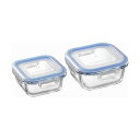 レッシュ 耐熱ガラス容器2Pセット C5138027 キッチン用品・食器・調理器具 日用雑貨・キッチン用品 耐熱容器・耐熱皿・電子レンジ調理器