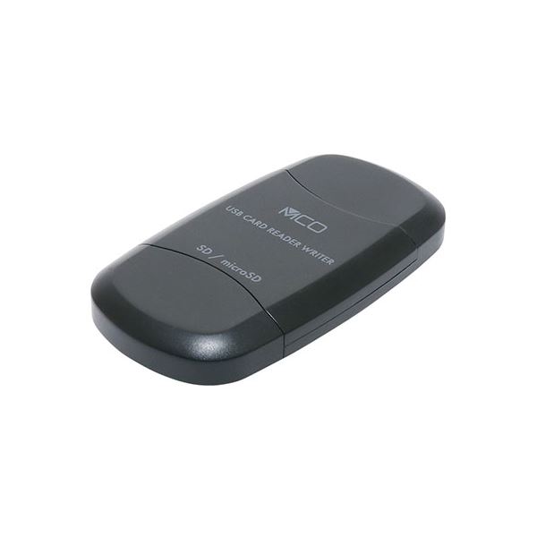 MCO SDカードリーダ USB-A キャップ付 USB3.0 USR-ASD3 / BK SDカードとmicroSDが同時に使えるデジタル家電 家電 パソコン・周辺機器 カードリーダー