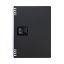 【キングジム 事務用品 KING JIM 文具 オフィス用品 文具】 TEFRENU リングノート B5 黒 【×5セット】 【お徳用 まとめ買い お買い得 業...