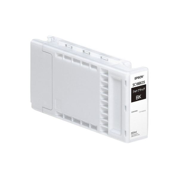【EPSON メーカー純正品 EPSON 】 エプソン インクカートリッジ フォトブラック 350ml SC18BK35 1個 【インク インクカートリッジ トナー カートリッジ 印刷 業務用 コピー プリンター】 プリンタ PCサプライ・消耗品 インク・カートリッジ