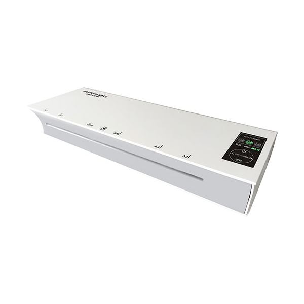 4本ローラーラミネーター LM34200H 白 日用品雑貨・文房具・手芸 文房具・事務用品 文具 オフィス用品 文房具 事務用品 ラミネーター