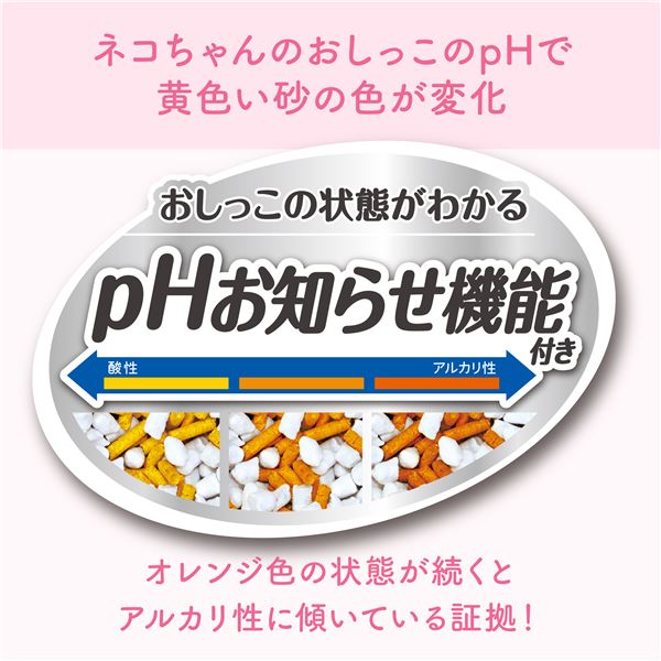 【セット販売】 大王製紙 キミおもい おしっこチェックできる 固まる紙のネコ砂 5L （猫 衛生用品 / 猫砂） 【×2セット】 2