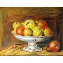 世界の名画シリーズ、プリハード複製画 ピエール・オーギュスト・ルノアール作 「リンゴ」（額縁付）
