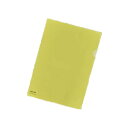 リヒトラブ カラークリヤーホルダー A4判 F-78-17 クリスタルイエロー 1枚入 【×20セット】 【お徳用 まとめ買い お買い得 業務用 割引 】 文房具・事務用品 オフィス用品 ファイル・バインダー クリアケース・クリアファイル