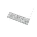 ELECOM エレコム USB接続 スタンダードキーボード TK-FCM062WH 【×3セット】 【お徳用 まとめ買い お買い得 業務用 割引 セット販売】