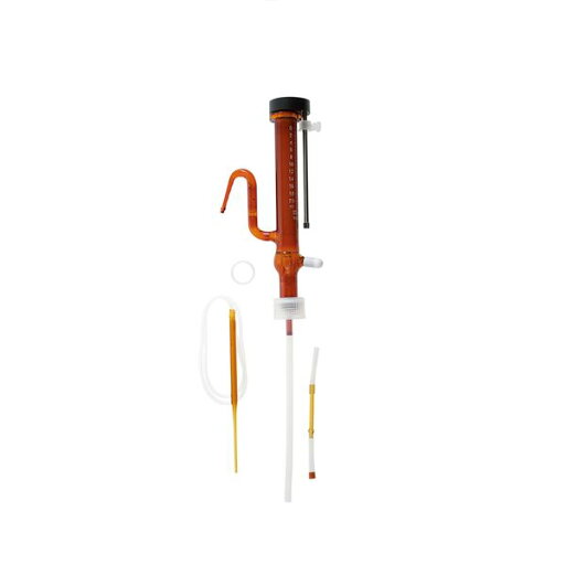 【柴田科学】分注器 リビューレット 茶褐色 本体 20mL 025120-201 【柴田科学】分注器 リビューレット 茶褐色 本体 20mL 025120-201