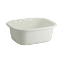 【セット販売】 アスベル ポゼ 洗い桶角型 小 ホワイト 1個 【×5セット】