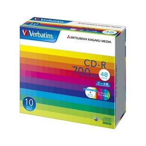 三菱ケミカルメディア CD-R 700MB PCデータ用 48倍速対応 10枚スリムケース入り ワイド印刷可能 SR80SP10V1 三菱ケミカルメディア CD-R 700MB PCデータ用 48倍速対応 10枚スリムケース入り ワイド印刷可能 SR80SP10V1