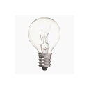 YAZAWA ベビーボール球 G30 E12 5W クリア G301205C【×50セット】 【お徳用 まとめ買い お買い得 業務用 割引 セット販売】 家電 生活家電 照明 ライト 住宅設備家電