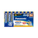 Panasonic 電池 充電池 バッテリー パナソニック アルカリ乾電池 EVOLTA 単4形 LR03EJ / 8SW (1パック:8本) 【×4セット】 【お徳用 まとめ買い お買い得 業務用 割引 セット販売】 家電 電池・充電池(2)