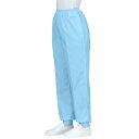 医療 介護 工場用制服 白衣 / ユニフォーム 白衣 医療 作業着 【女子 総ゴムトレパン LL / サックス】 裾フライス インナーネット付 ノータック workfriend SKH220 【 医療 病院 食品工場 研究所 介護用品 栄養士 介護士 シルバーケア 医療 制服 】(4)