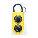 EMPEX 温度計・コンパス サーモ&コンパス FG-5124 イエロー 【×5セット】 【お徳用 まとめ買い お買い得 業務用 割引 セット販売】 家電 生活家電 住宅設備家電